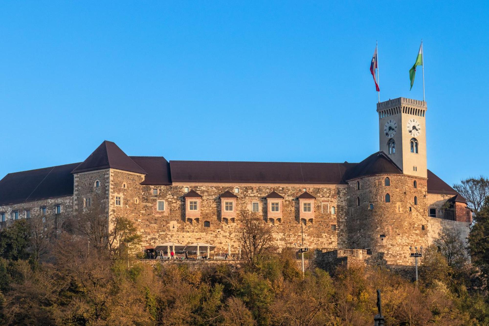 Luxe Penthouse With A Castle View Ljubljana Eksteriør billede