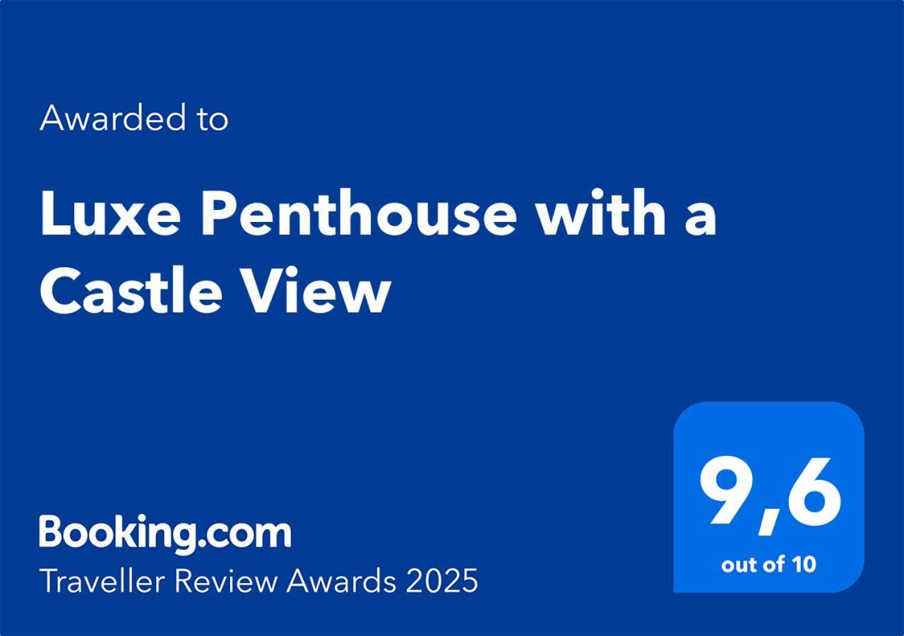 Luxe Penthouse With A Castle View Ljubljana Eksteriør billede